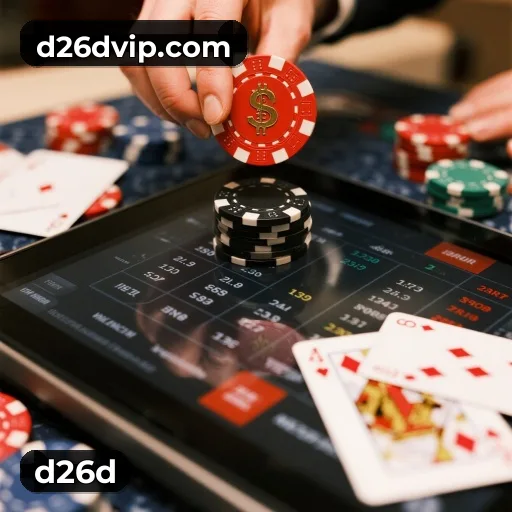 d26d App live casino and cashier access on mobile